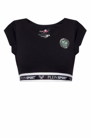 Short top with a logo, zdjęcie 1 Short top with a logo od Plein Sport